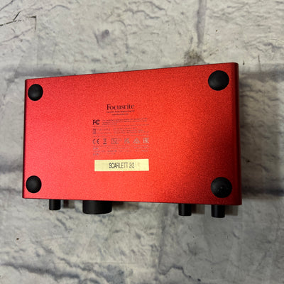 Focusrite Scarlett 2i2 4th Generation USB C Interface