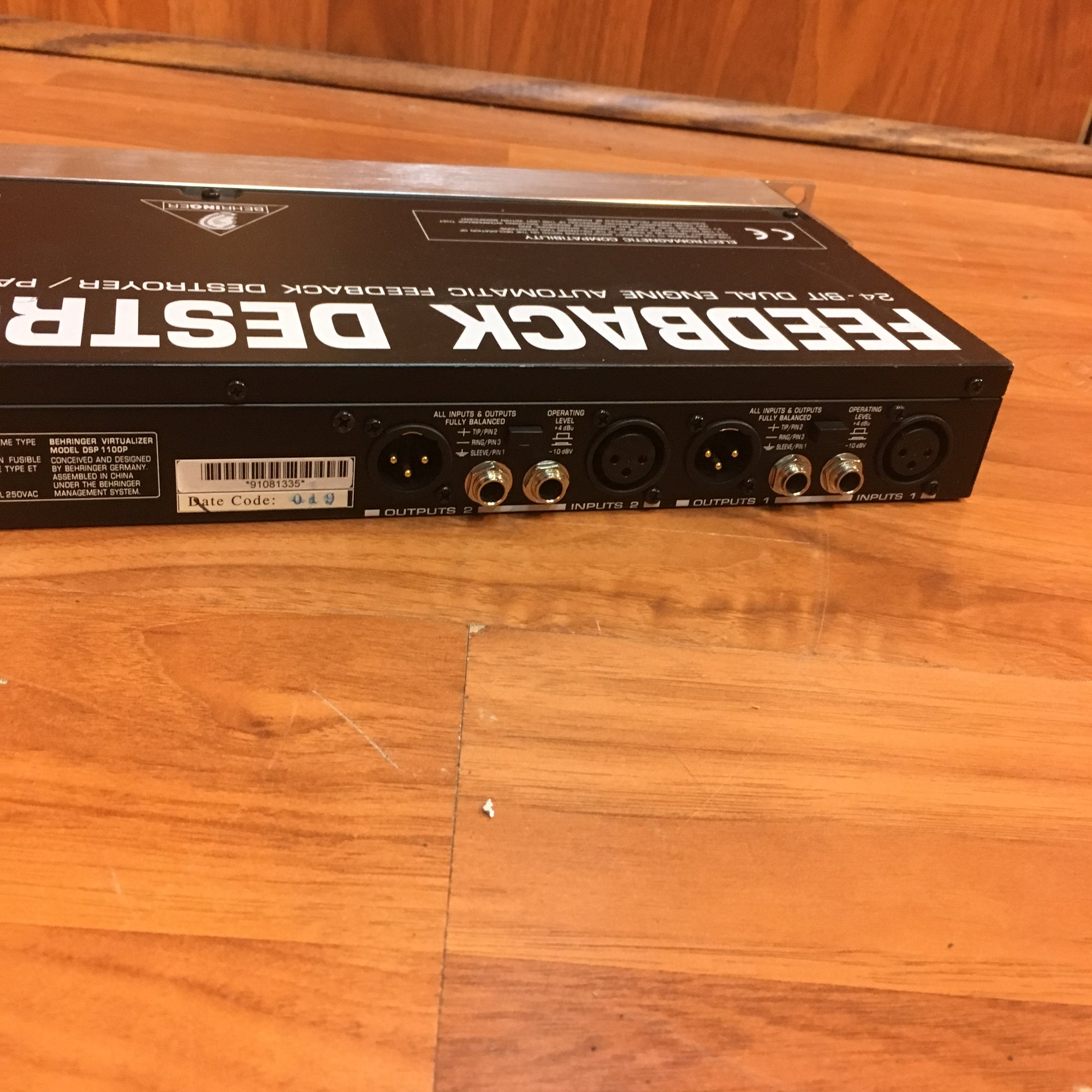 Behringer FB-D DSP 1100P Feedback Destroyer Pro - Evolution
