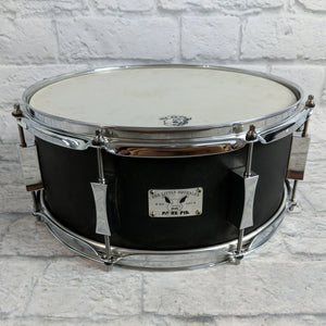 Pork Pie The Little Squealer Satin Black 14x6 Snare Drum