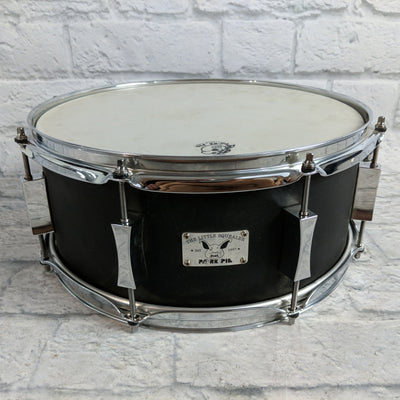 Pork Pie The Little Squealer Satin Black 14x6 Snare Drum