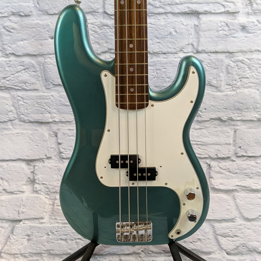 1990's Fernandes 4-String Bass Metallic Blue MIJ w/ Ibanez Hardshell Case