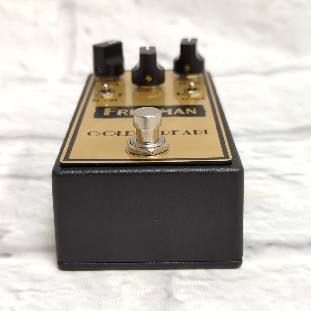 Friedman Golden Pearl Transparent Low Gain Overdrive Guitar Effects Pedal
