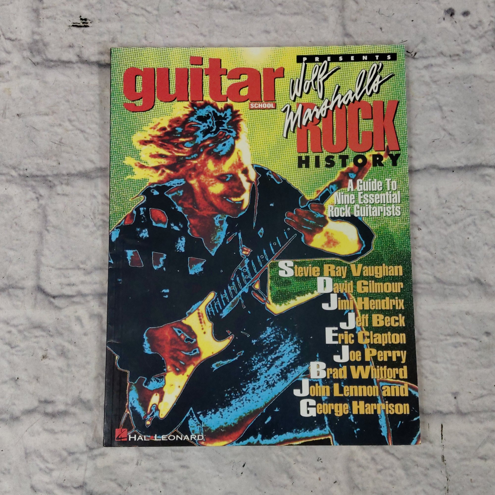 Wolf Marshall's Rock History: A Guide to Nine Essential Rock Guitarists Guitar Tab and Notation Book