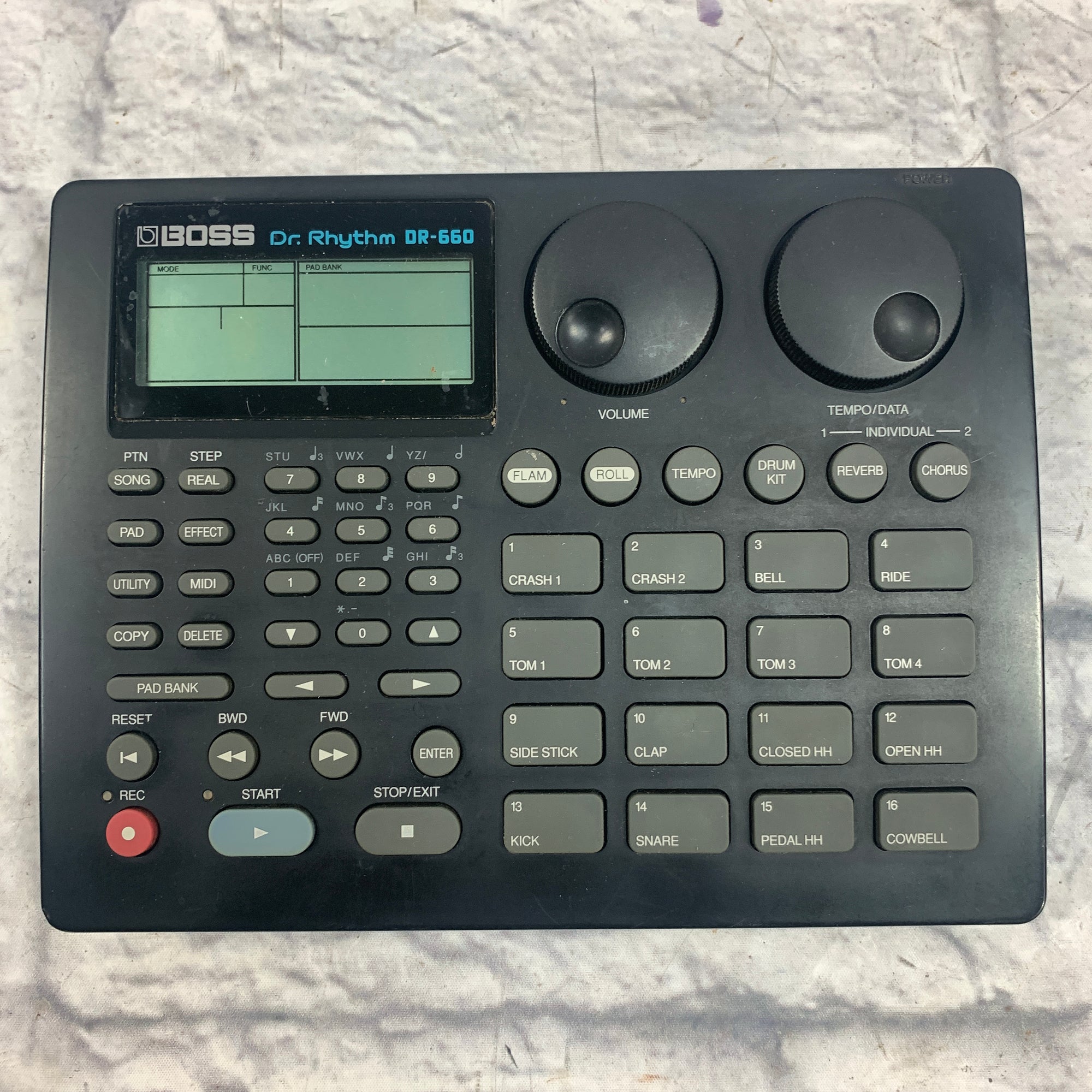 Boss DR660 Drum Machine with Power Supply