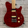 Sterling by Music Man Sub Series AX3 Transparent Red