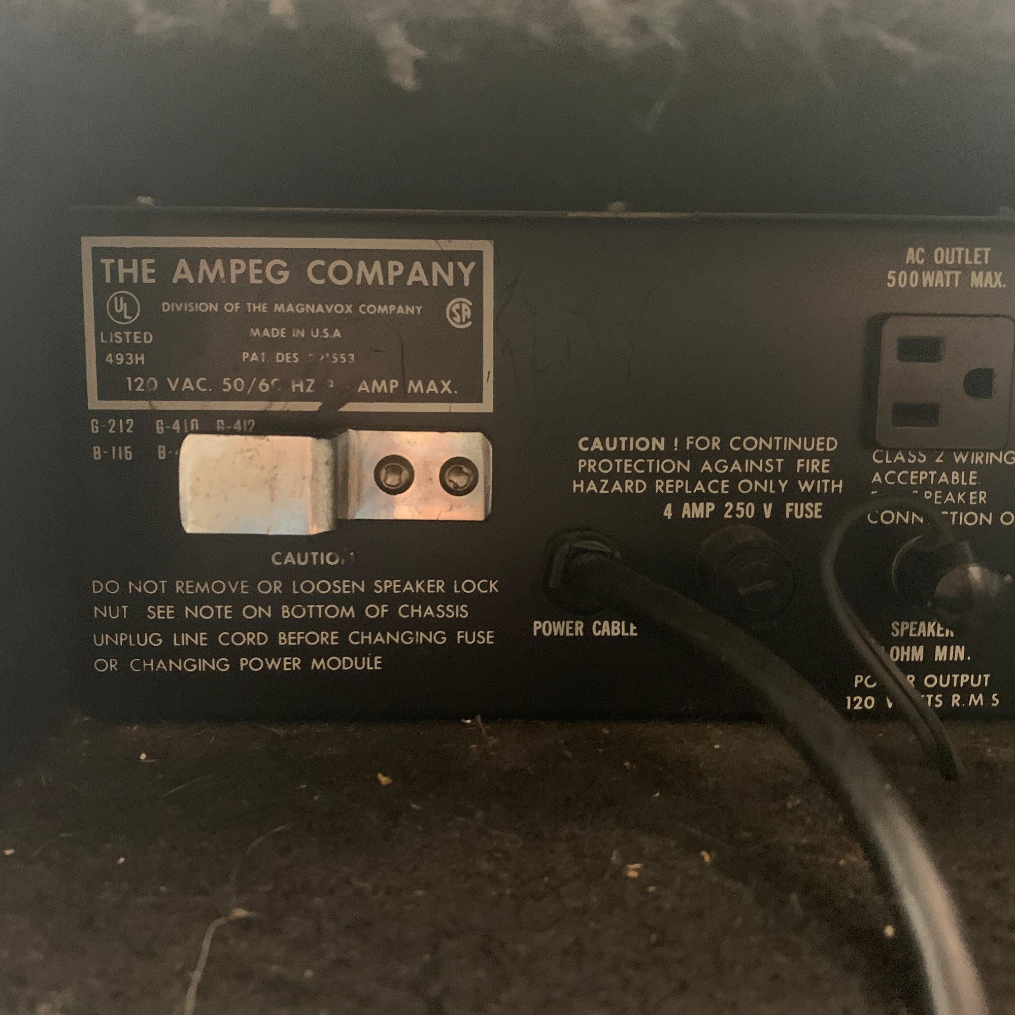 Vintage Ampeg B115 Bass Guitar Combo