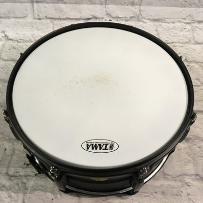 Tama Steel Snare Drum - 6.5 x 14 - Black/Black