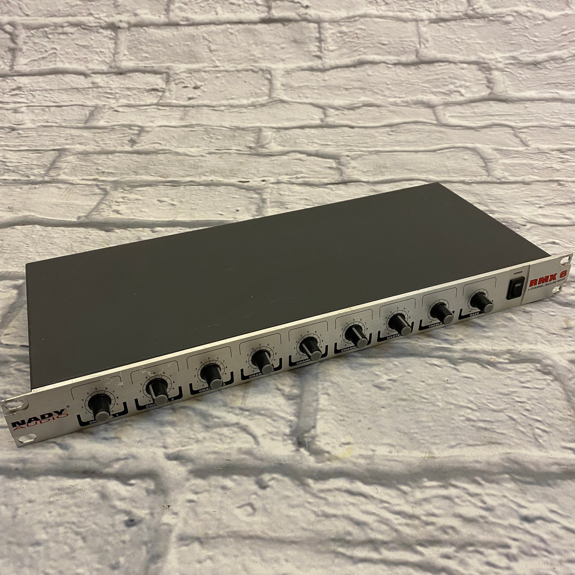 Nady RMX 6 Channel Mic/Line Mixer Rack Unit