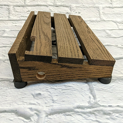 Custom Hardwood Pedal Board