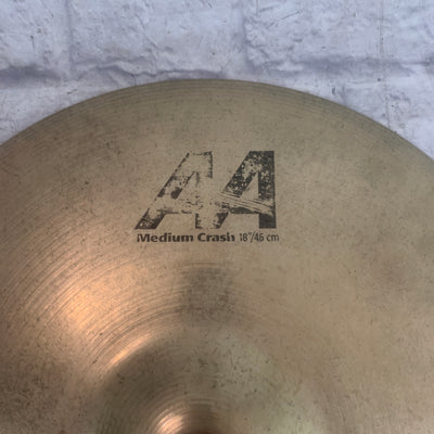 Sabian AA 16" Medium Thin Crash Cymbal