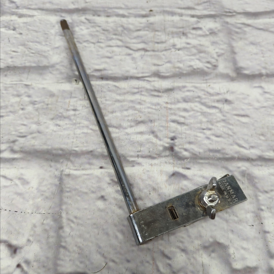 Vintage Danmar Cowbell Long Straight Mount Made in USA