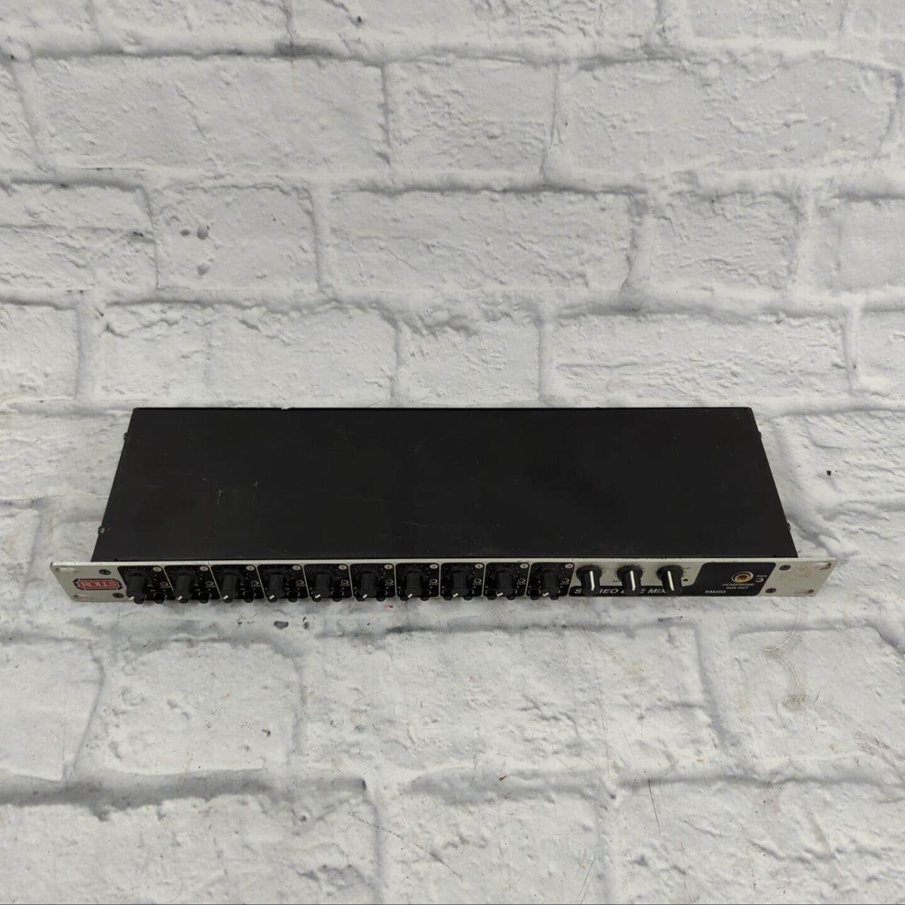 Rolls RM203 Rackmount Stereo Line Mixer Evolution Music