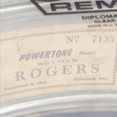 Rogers Vintage 1960s 14x5 Powertone COB Cleveland Snare Drum