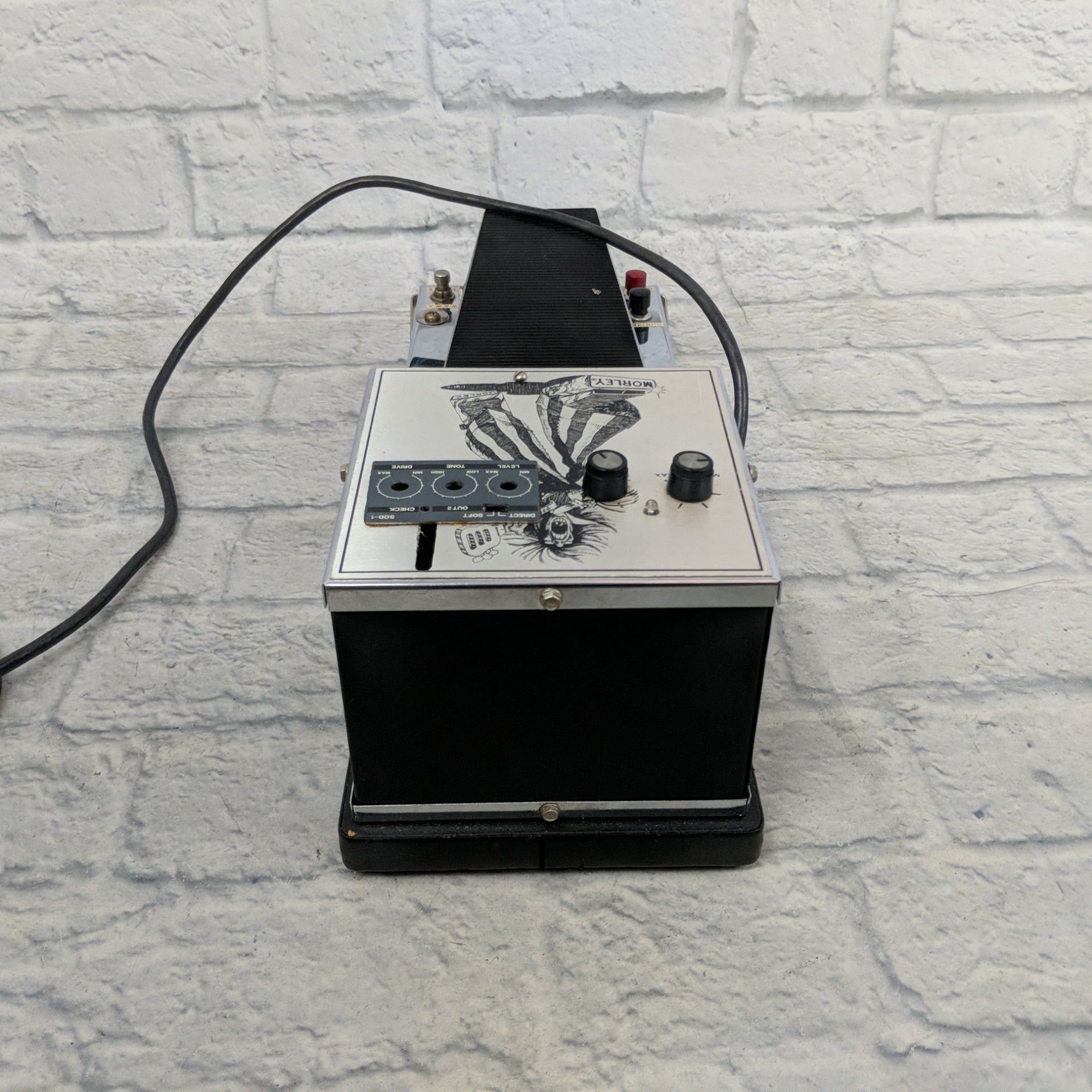 Vintage 1970s Morley RWV Rotating Wah Volume Overdrive Chorus Pedal with Case
