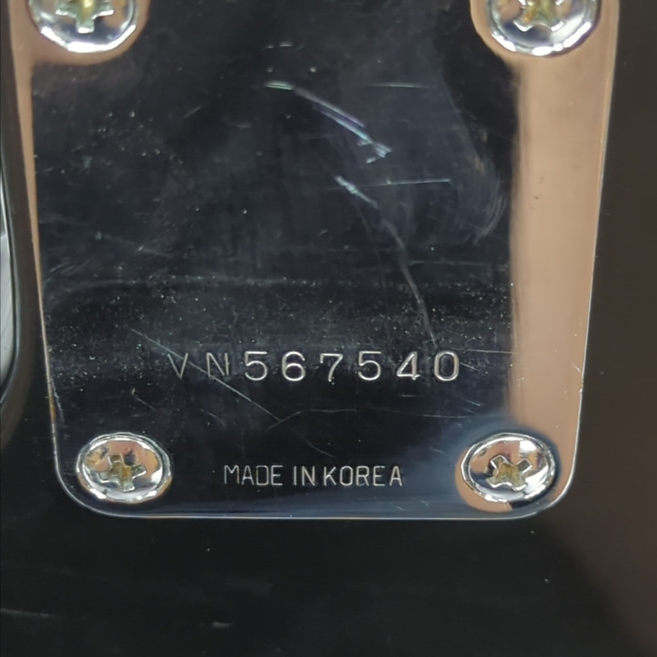 Squier by Fender Stratocaster MIK Korea Black 1995