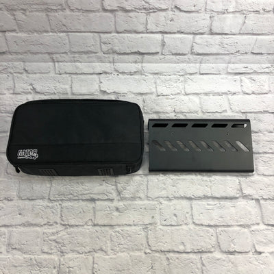 Gator Small Aluminum Pedal Board with Bag
