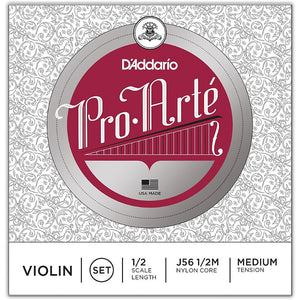 D'Addario Pro-Arte 1/2 Size Violin String Set
