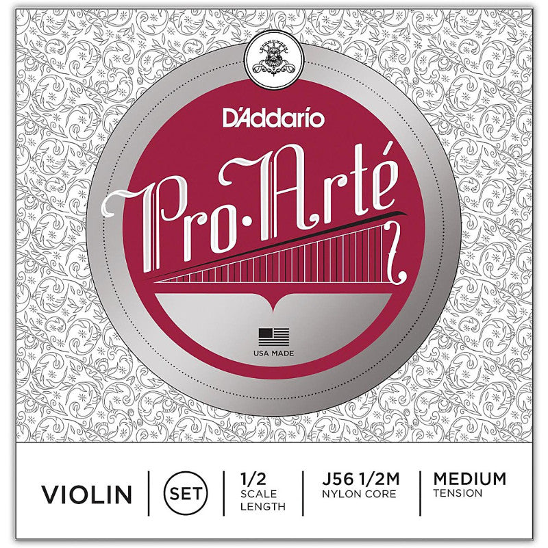 D'Addario Pro-Arte 1/2 Size Violin String Set