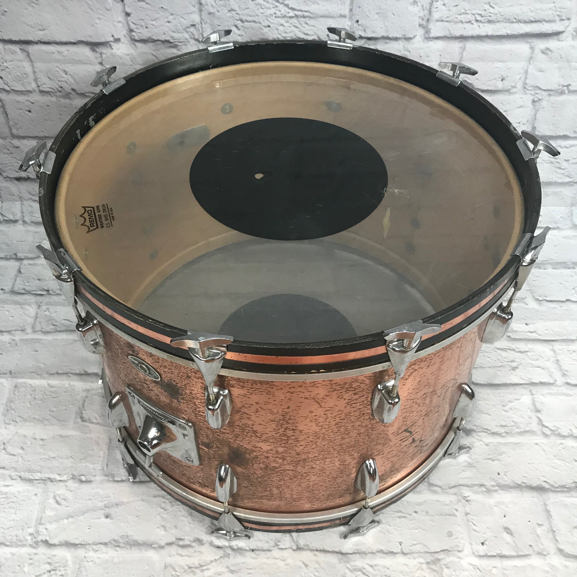 Vintage 1973 Slingerland 4pc Kit Copper Wrap