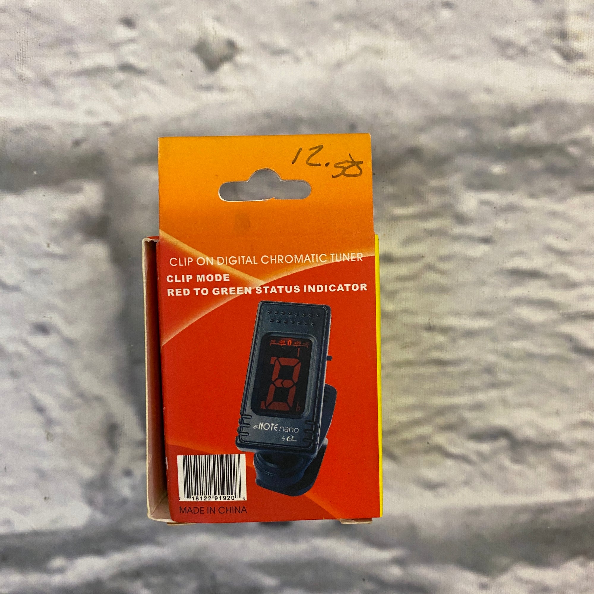 Eleca E Note Nano Clip On Digital Chromatic Tuner