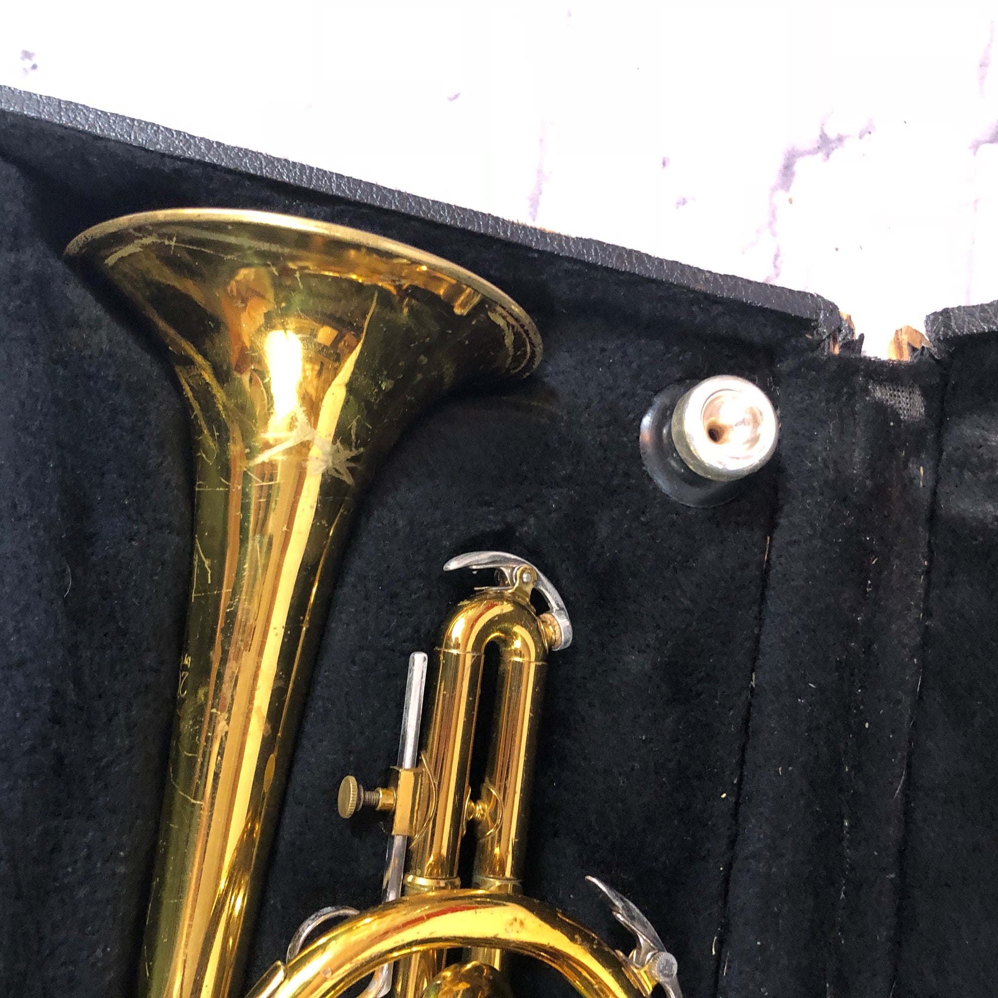 Conn 20A Cornet w Case and Mouth Piece
