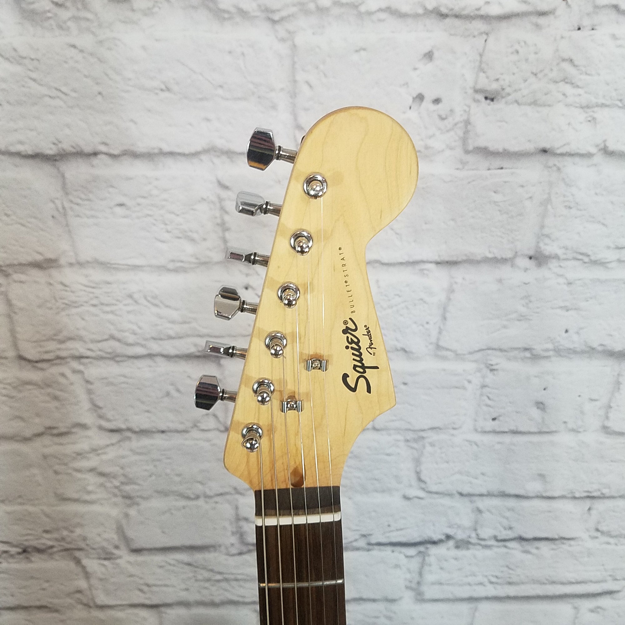 美品！メンテナンス済み　Squier Stratocaster Squier Stratocaster Solid Body Electric Guitar Black