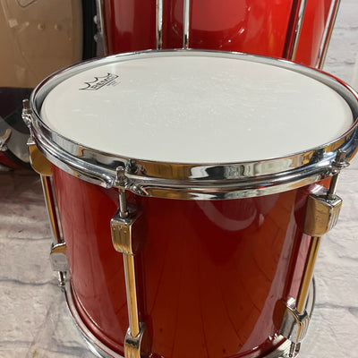 Ludwig Red Rocker 3 Piece Drum Kit