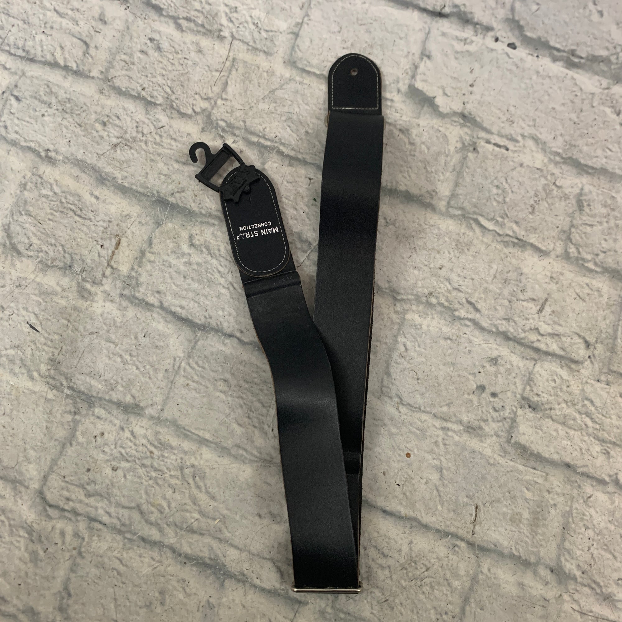 Main Strap Connection Leather Guitar Strap