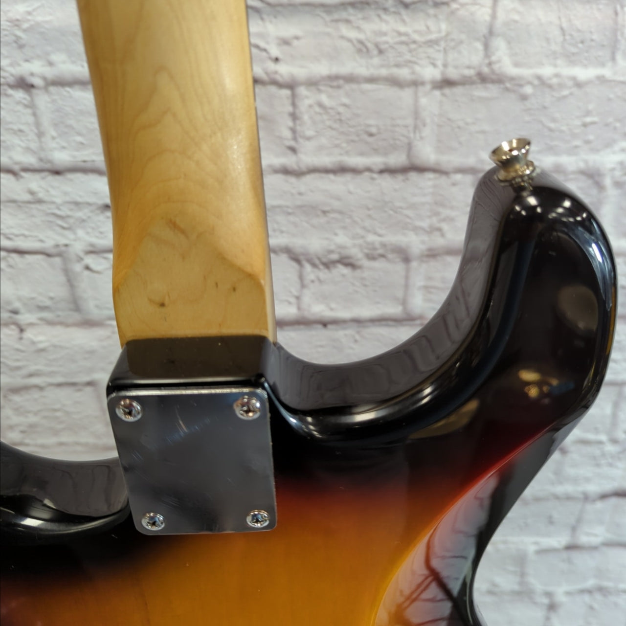 Unknown Stratocaster Copy Sunburst SSS