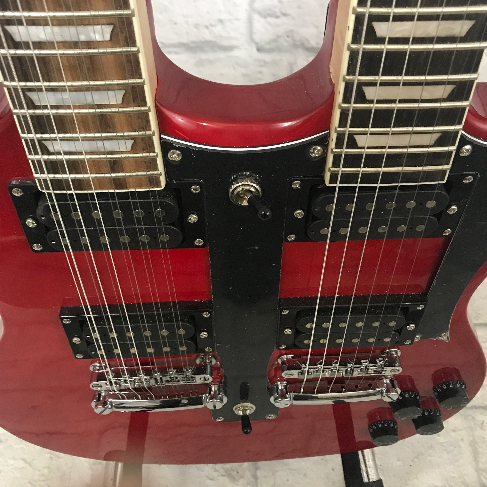 Cozart Custom Double Neck 6 & 12 String Guitar