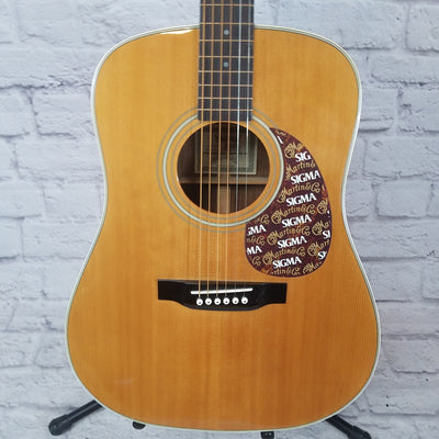 Martin Sigma D-28 Dreadnought Acoustic Guitar w/Martin Hardshell Case