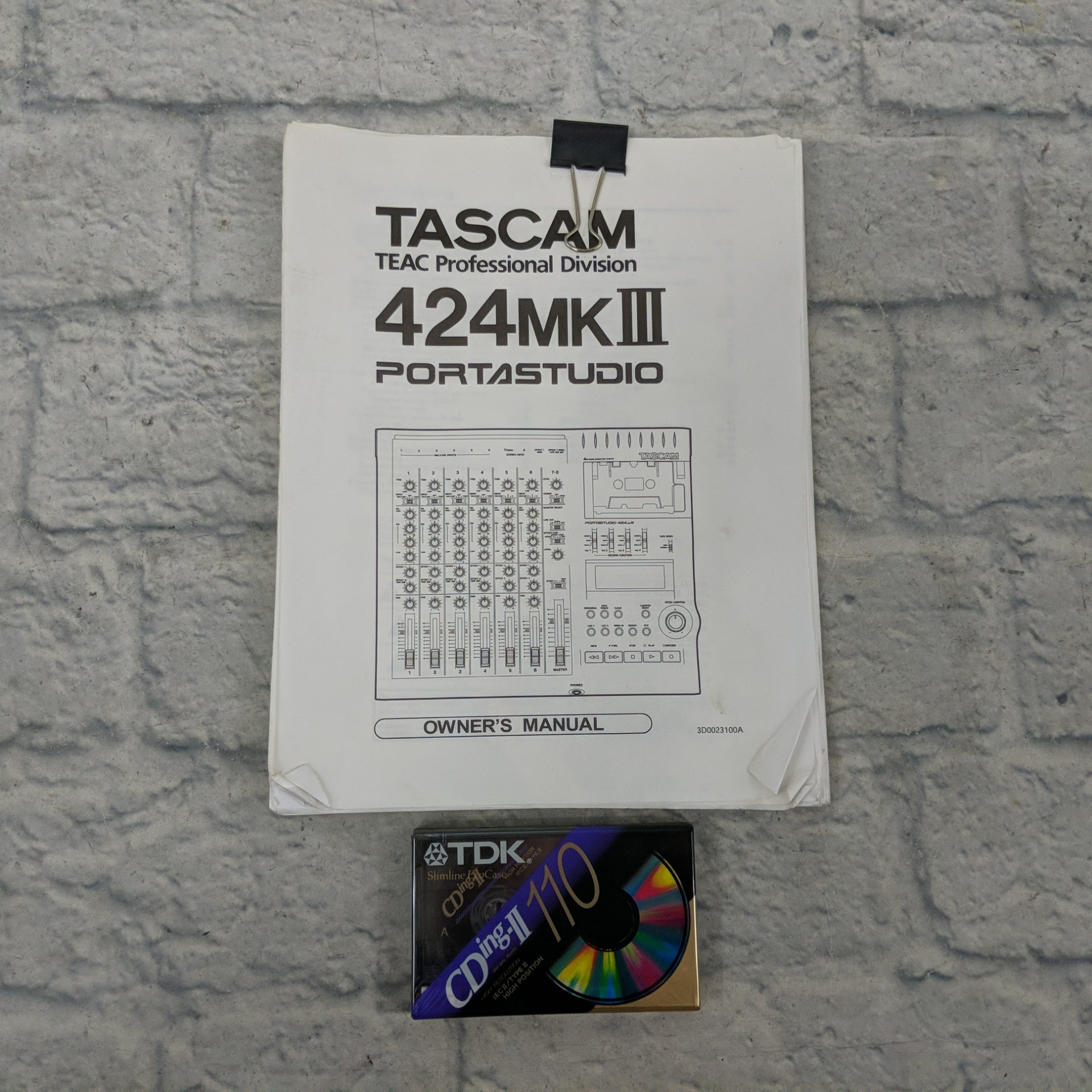 Tascam Portastudio 424 MKII Mixer