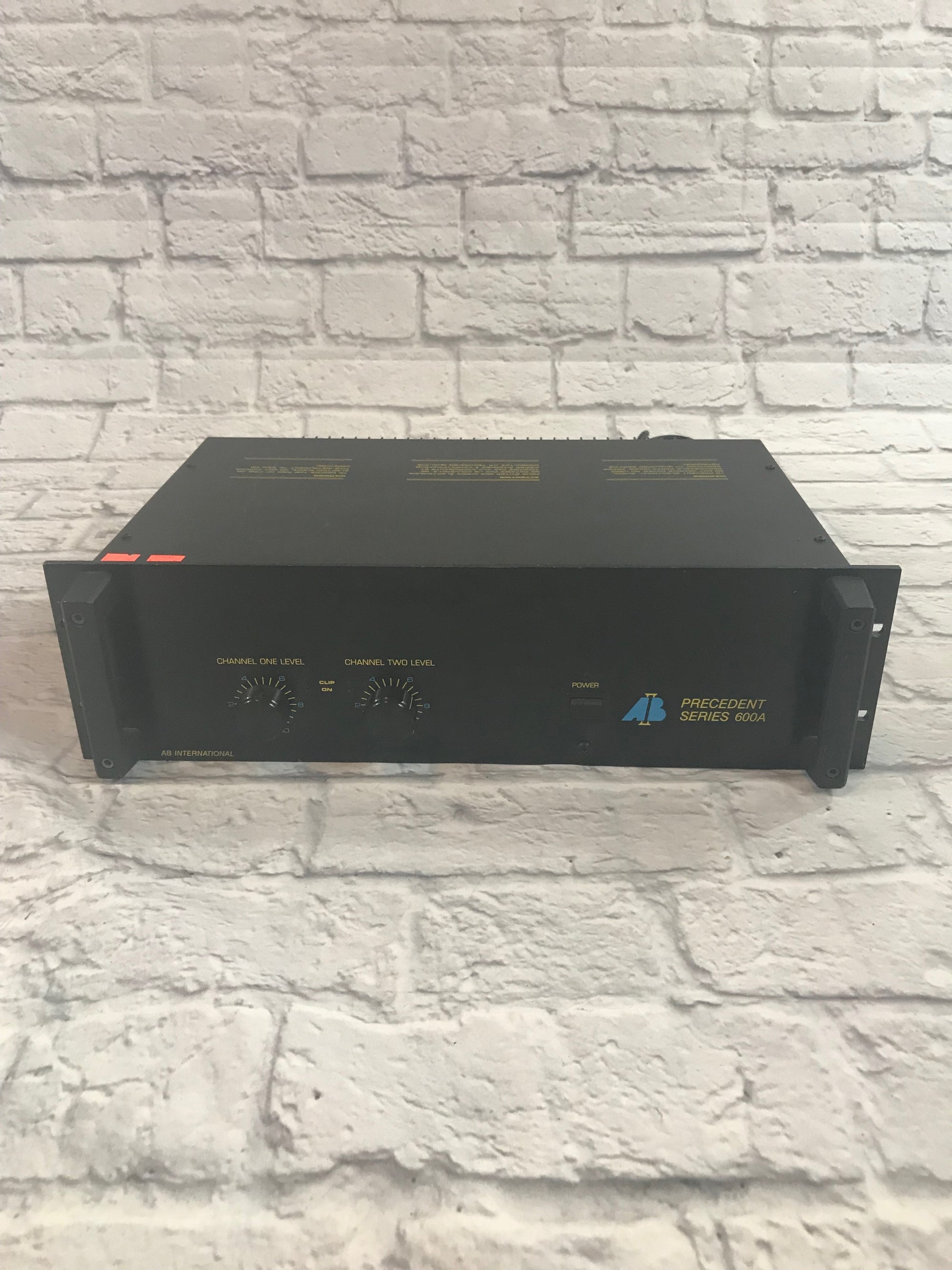 AB International Precendent Series 600A Power Amp