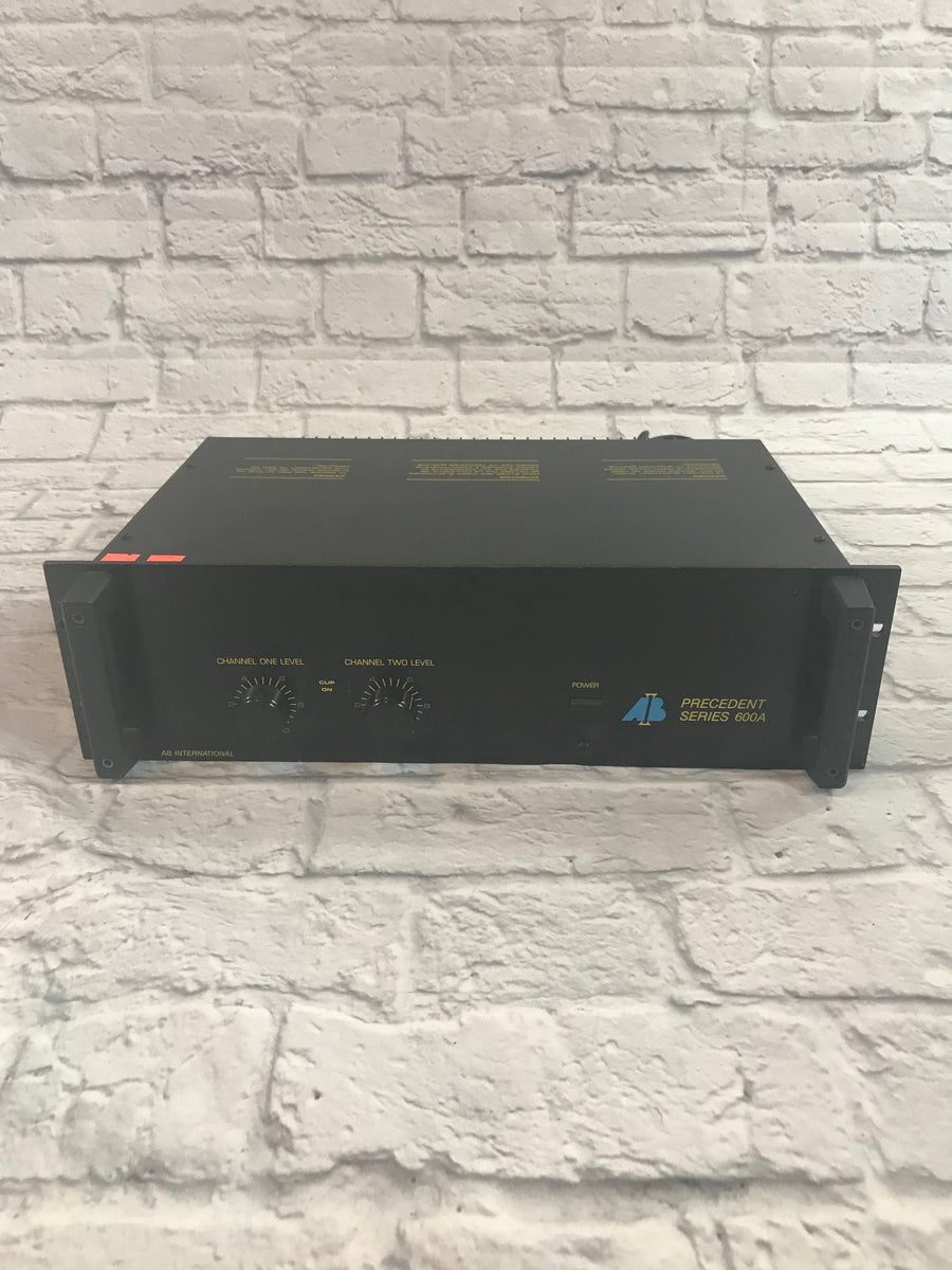 AB International Precendent Series 600A Power Amp