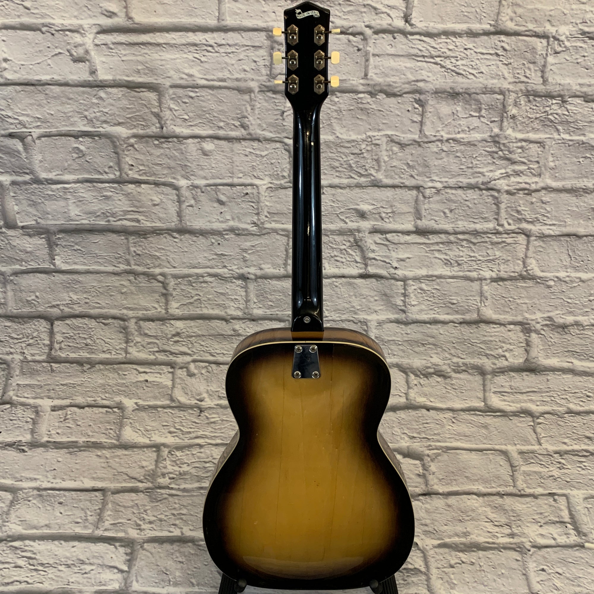Silvertone 1960s Model 698 Acoustic Guitar with Hard Case