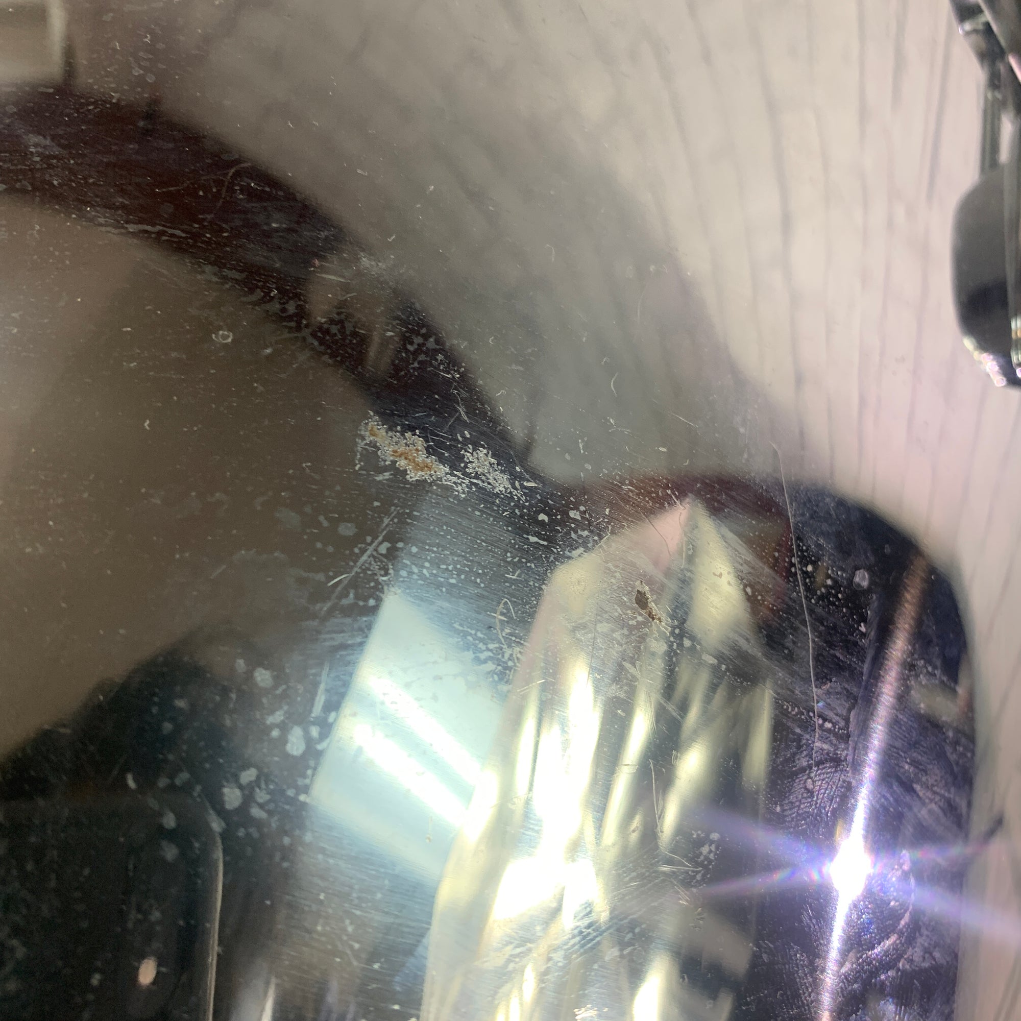 Ludwig 15 Chrome Over Vistalite Tom