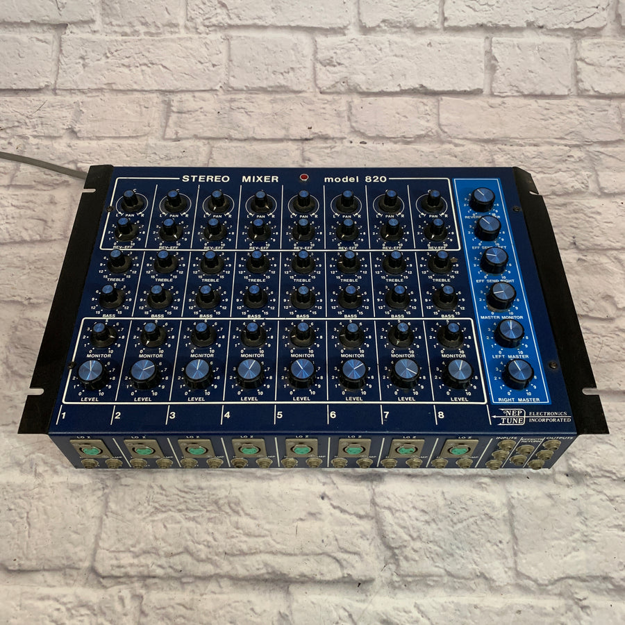 Neptune Model 820 8 Channel Stereo Mixer