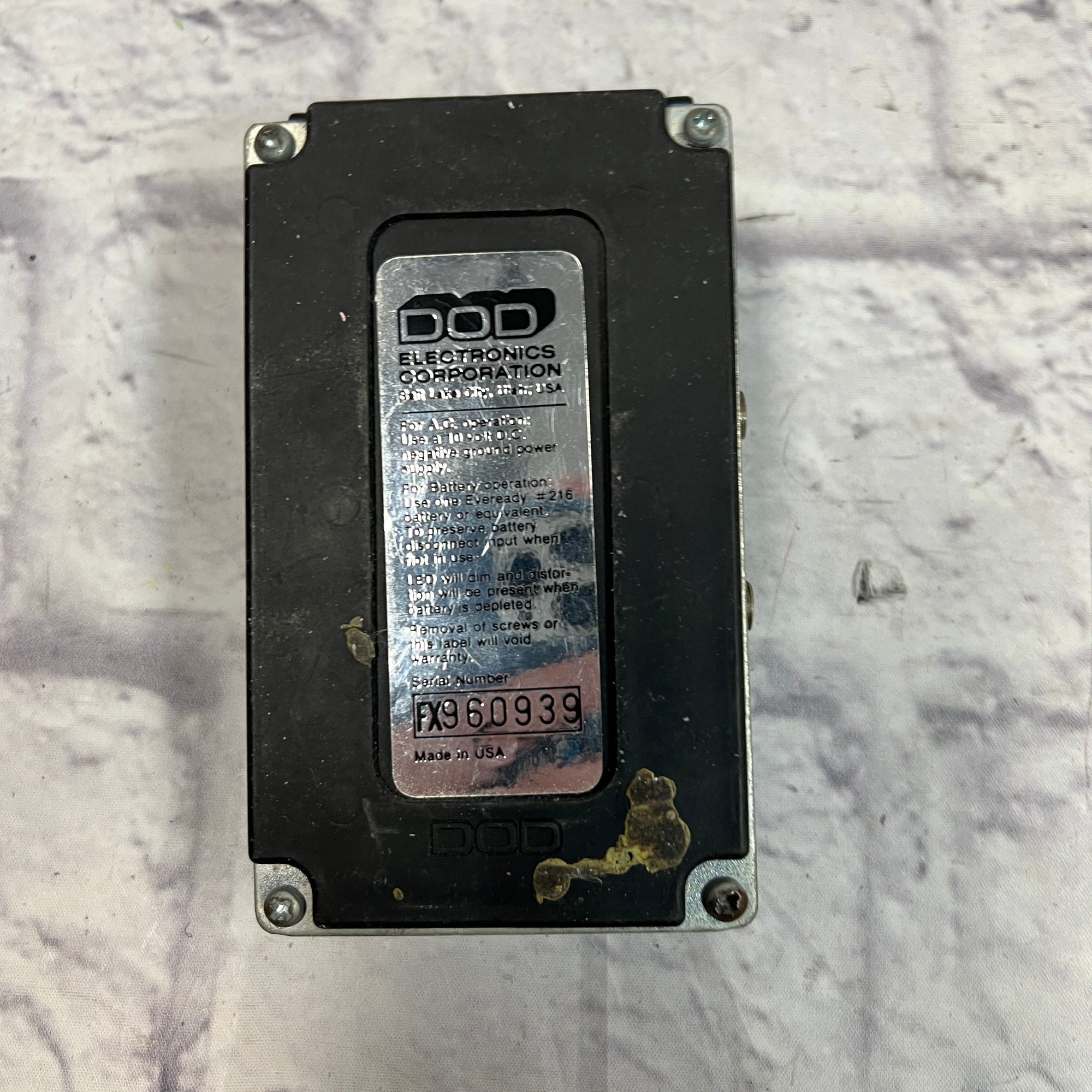 DOD FX65 Stereo Chorus Pedal