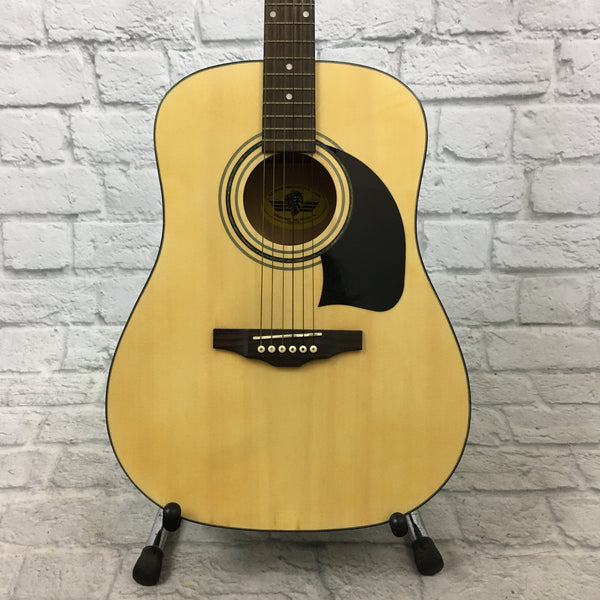 Lyon by Washburn Dreadnought Acoustic Guitar Evolution Music