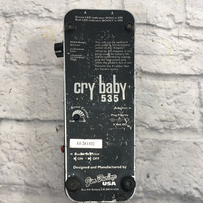 Dunlop Crybaby 535 Wah pedal