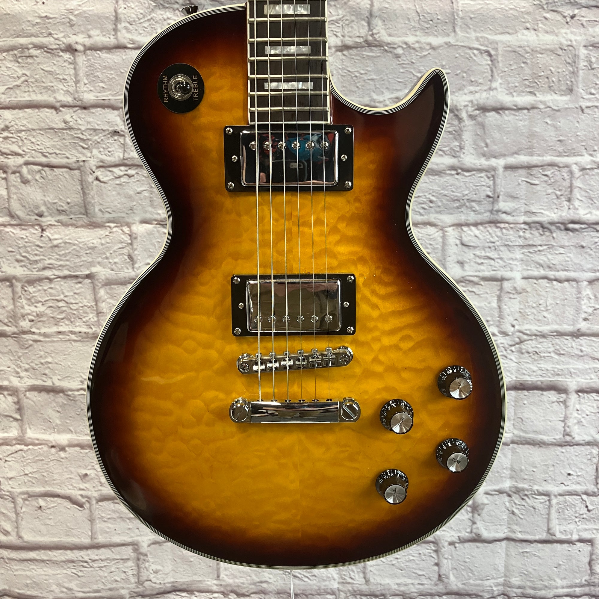 Unknown NOT A GIBSON LP Custom Style Solid Body