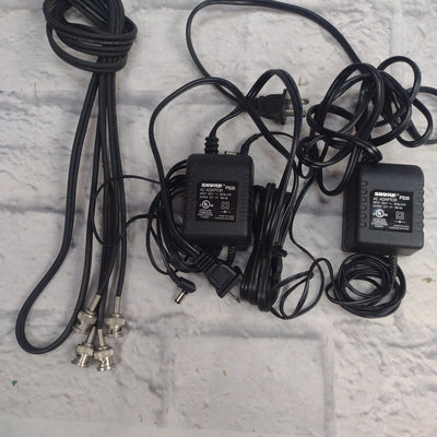Shure SLX4 SLX1 Dual Wireless Lavalier Outfit 518-542