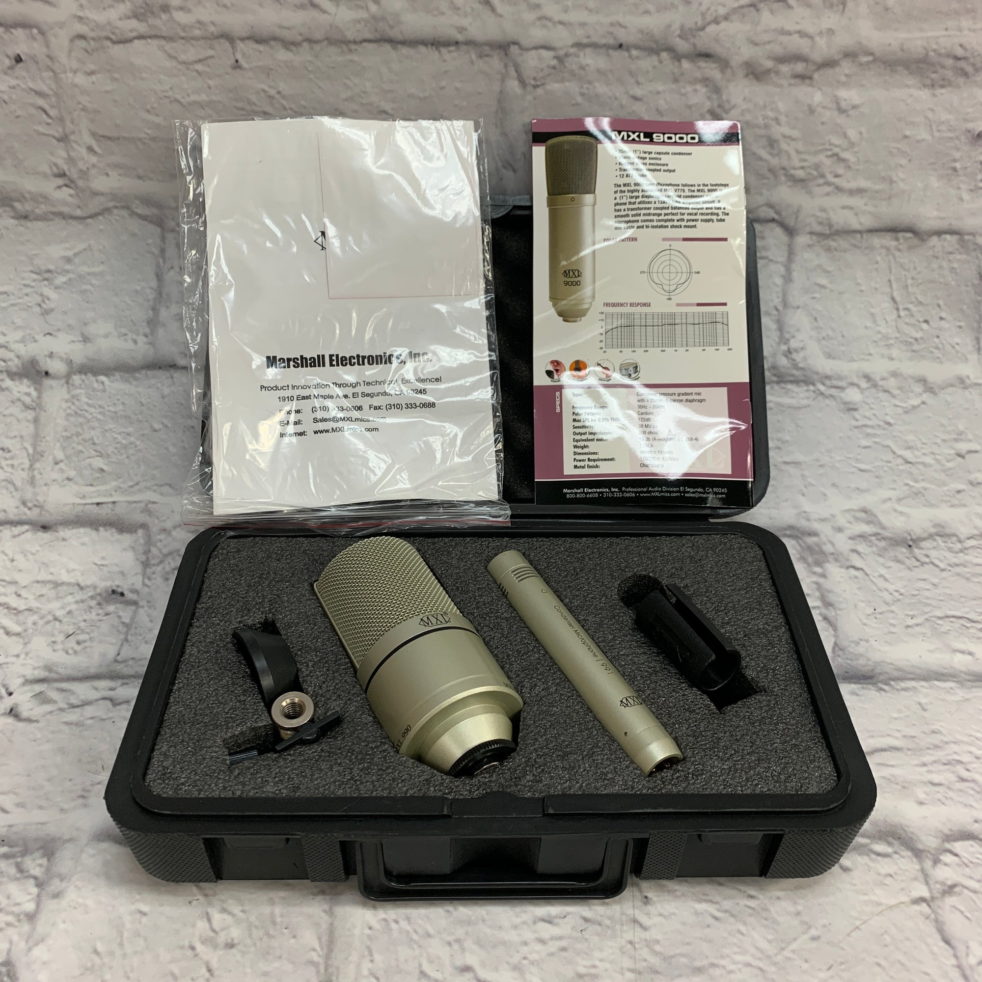MXL 990 / 991 Condenser Microphone Set