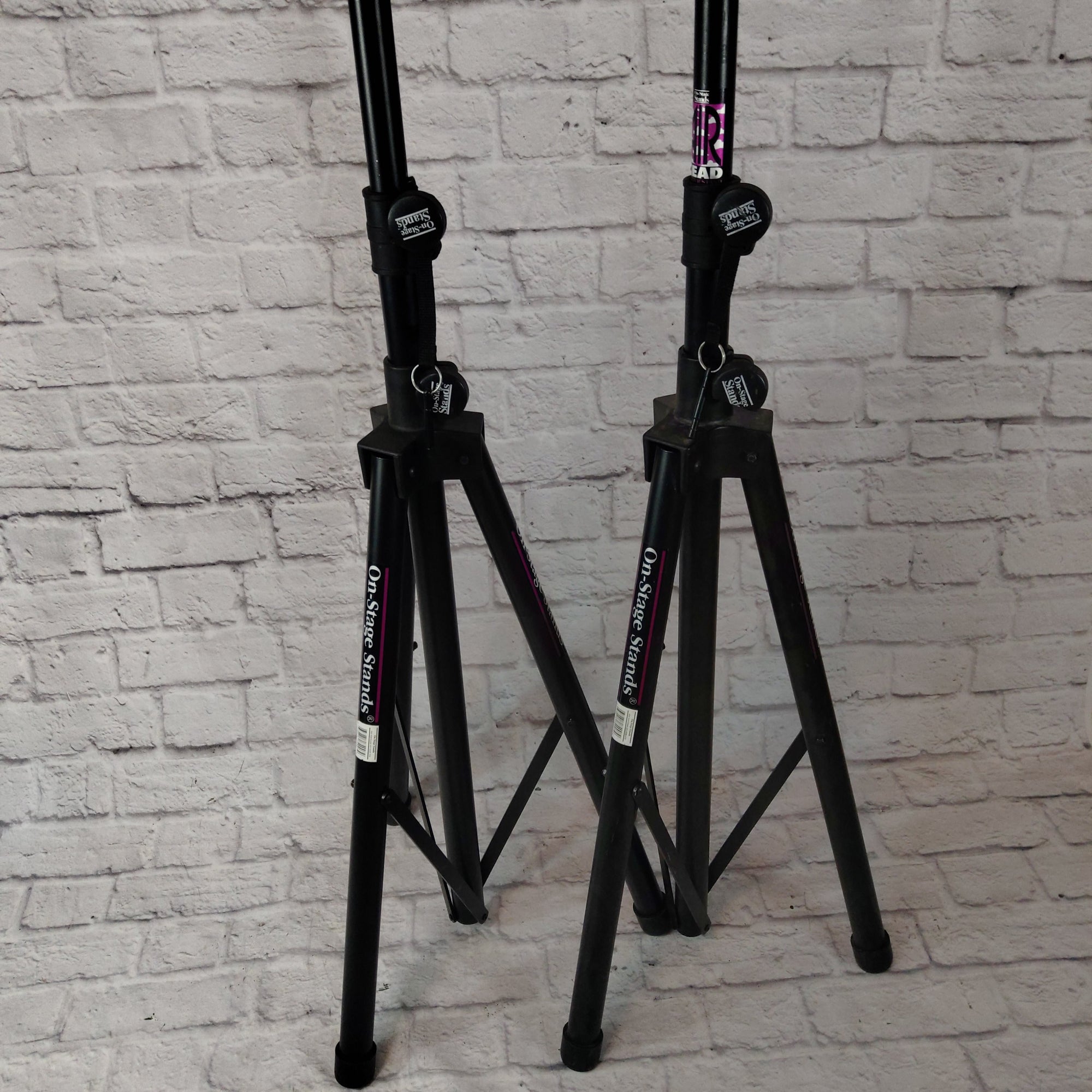 On-Stage SS8000 AHB Speaker Stand Pair