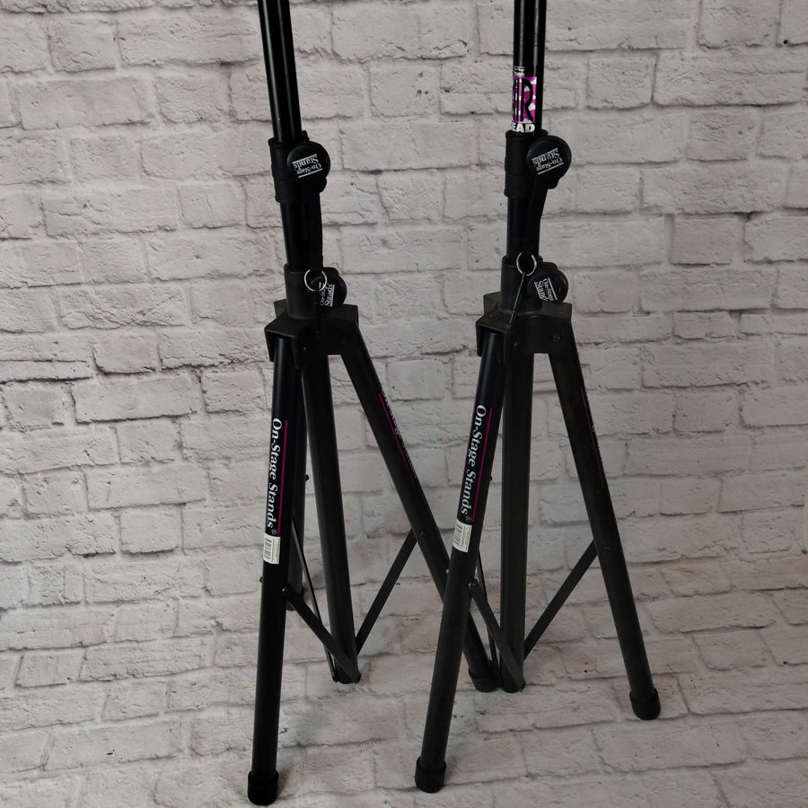On-Stage SS8000 AHB Speaker Stand Pair