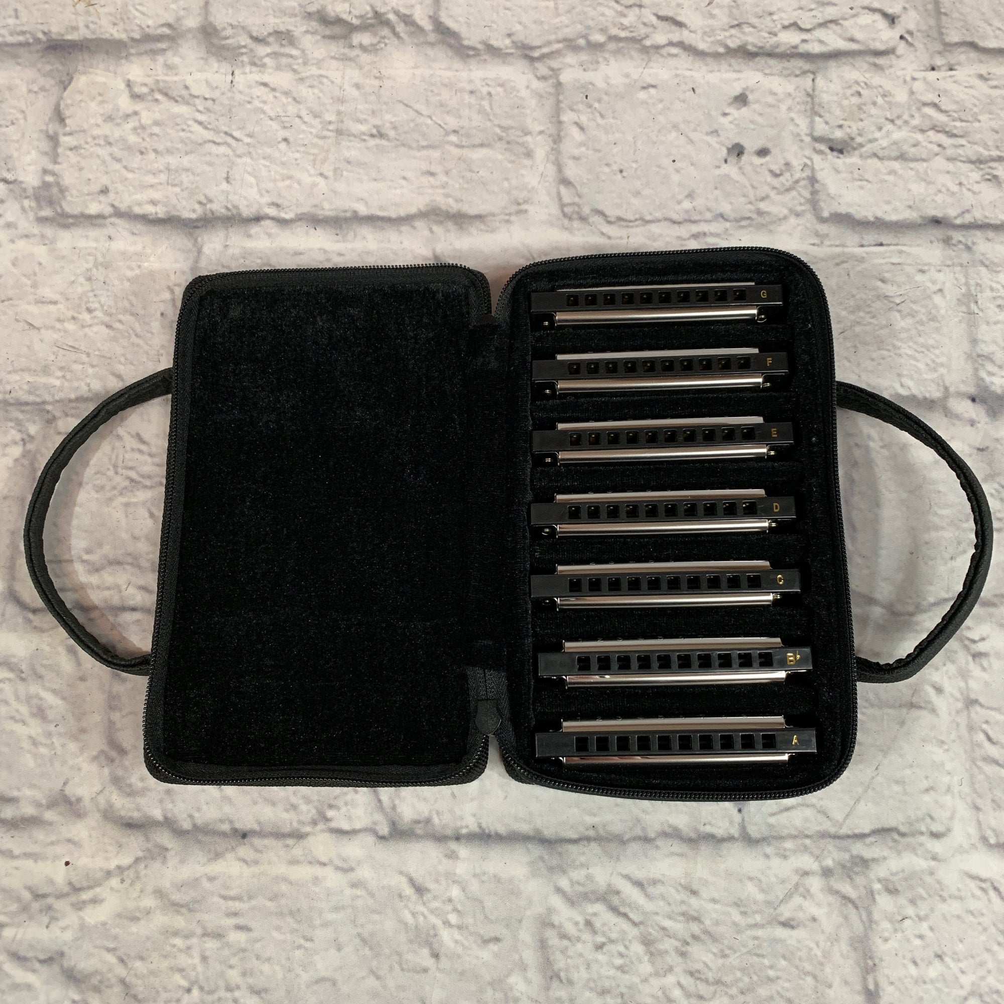 Fender Blues Deluxe Diatonic Harmonica 7 Pack