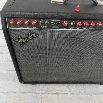 Red Knob Fender Twin 2X12 Two Channel Amplifier