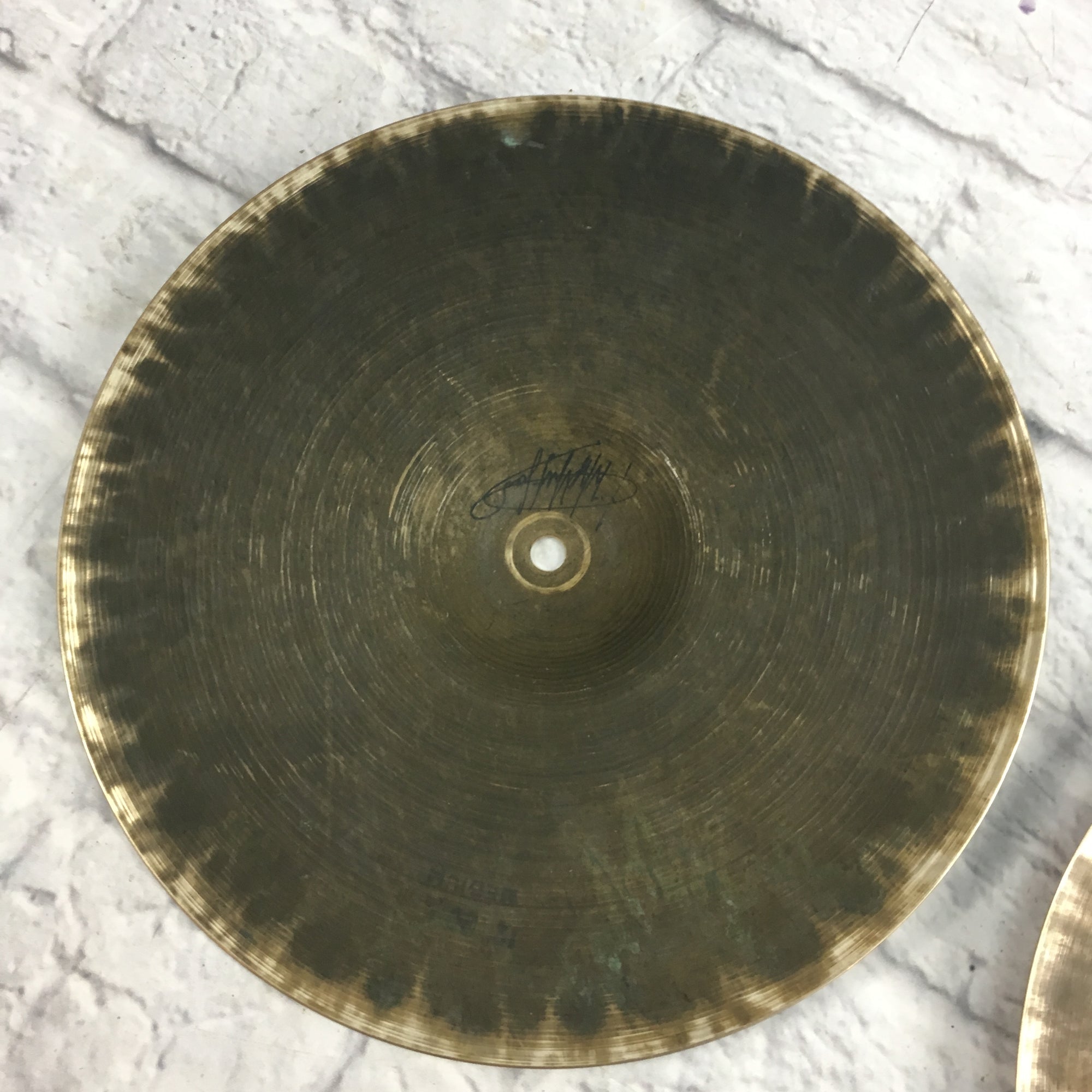 Vintage Zildjian 12in Istanbul Hi Hat Pair