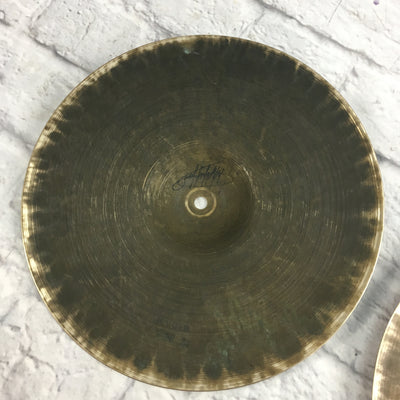 Vintage Zildjian 12in Istanbul Hi Hat Pair