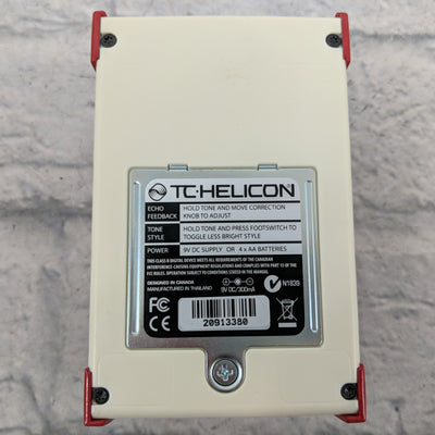 TC Helicon Mic Mechanic Vocal Effect Pedal